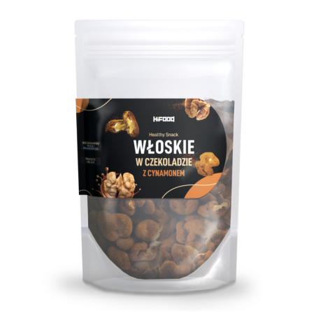 Orzechy Włoskie w czekoladzie z cynamonem HiFOOD