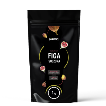 Figa Figi Suszone Naturalne Całe Niesiarkowane, bez cukru HiFOOD