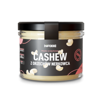Masło z Nerkowców 100% Krem Orzechowy - Cashew HiFOOD 200g