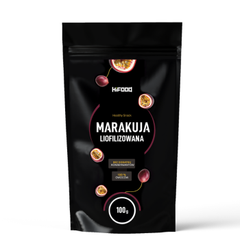 Marakuja liofilizowana, Passion Fruit,100% naturalna, bez dodatków