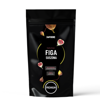 Figa Figi Suszone Naturalne Całe Niesiarkowane, bez cukru HiFOOD