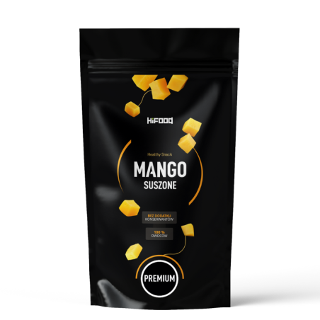 Mango suszone naturalne bez cukru niesiarkowane 500g HiFOOD sklep