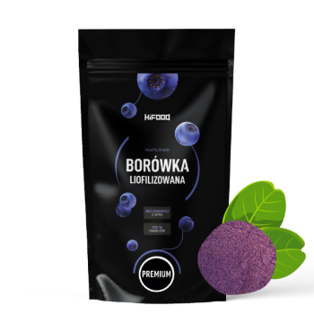 Borówka liofilizowana Proszek 100% naturalny, idealny do deserów