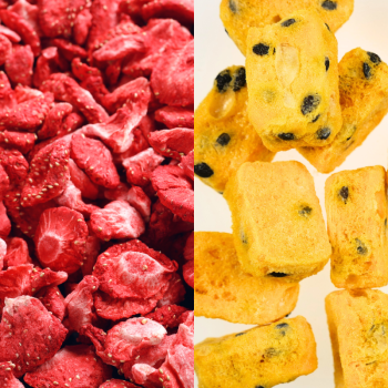 Owocowy Chips Marakuja Truskawka zdrowa przekąska dla Twojego dziecka