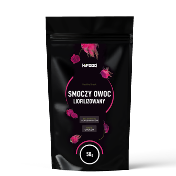 Smoczy Owoc, Pitaja, Dragon Fruit liofilizowany 100% owoców bez cukru