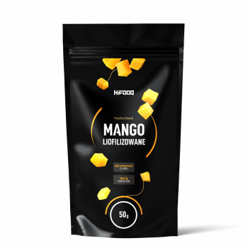 Mango liofilizowane, owoce liofilizowane 100%, 50g, 100g, 1kg