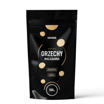 Orzechy Macadamia, Makadamia świeże duże surowe 1kg 500g HiFOOD