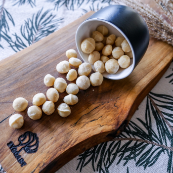 Orzechy Macadamia, Makadamia świeże duże surowe 1kg 500g HiFOOD