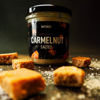 Krem Solony Karmel, Masło Orzechowe - Carmelnut HiFOOD 330g
