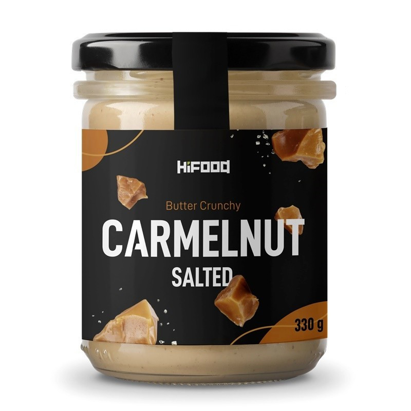 Krem Solony Karmel, Masło Orzechowe - Carmelnut HiFOOD 330g