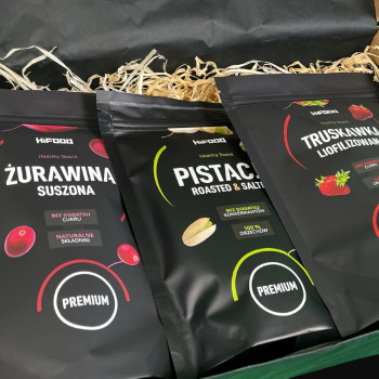Pomysł na prezent urodzinowy, Truskawka Żurawina Pistacje Solone