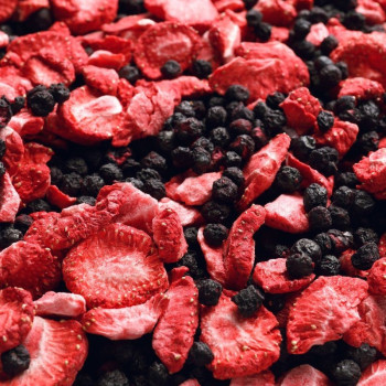 Owocowy Chips Borówka Truskawka zdrowa przekąska dla Twojego dziecka