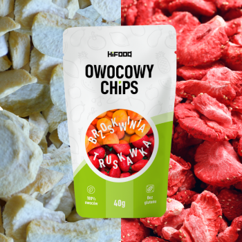 Zestaw owoców liofilizowanych dla dzieci 120g zdrowa przekąska