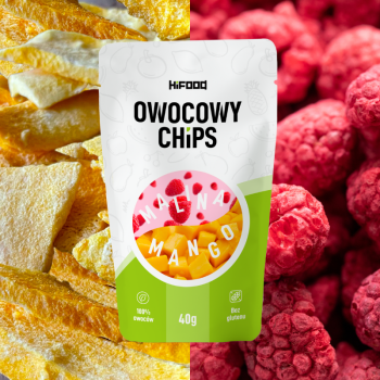 Zestaw owoców liofilizowanych dla dzieci 120g zdrowa przekąska