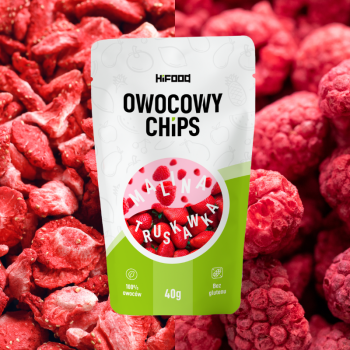 Zestaw owoców liofilizowanych 120g zdrowa przekąska dla dzieci