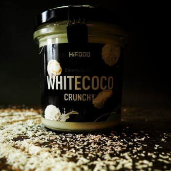 Krem kokosowy, Pasta kokosowa - Whitecoco Crunchy 330g HiFOOD
