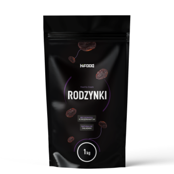 Rodzynki Crimson Jumbo 100% niesiarkowane, bez dodatku cukru HiFOOD