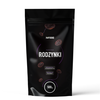 Rodzynki Crimson Jumbo 100% niesiarkowane, bez dodatku cukru HiFOOD