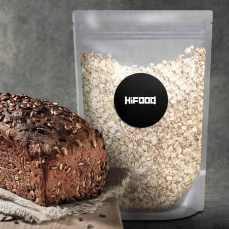 Płatki Żytnie Zwykłe 100% Naturalne 500g HiFOOD