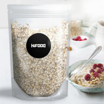 Płatki Owsiane Zwykłe 100% Naturalne 500g HiFOOD