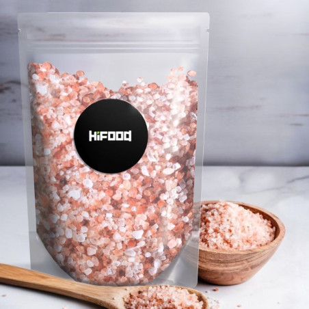 Sól himalajska różowa jodowana gruboziarnista 1 kg HiFOOD