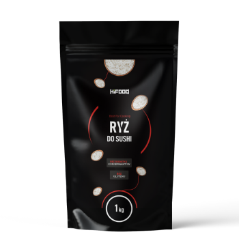 Ryż do sushi z Wietnamu, biały, okrągły, krótkoziarnisty 1kg