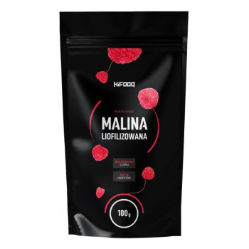 Polskie Liofilizowane Maliny 100% naturalne, cały owoc bez cukru